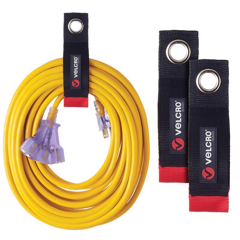 VELCRO Brand Easy Hang Medium Nylon Strap 14 in. L 2 pk