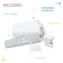 Regalo White Nylon Toddler Bed 1 pk