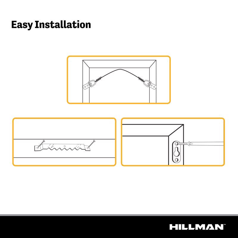 HILLMAN Black Picture Hanging Kit 100 lb 32 pc