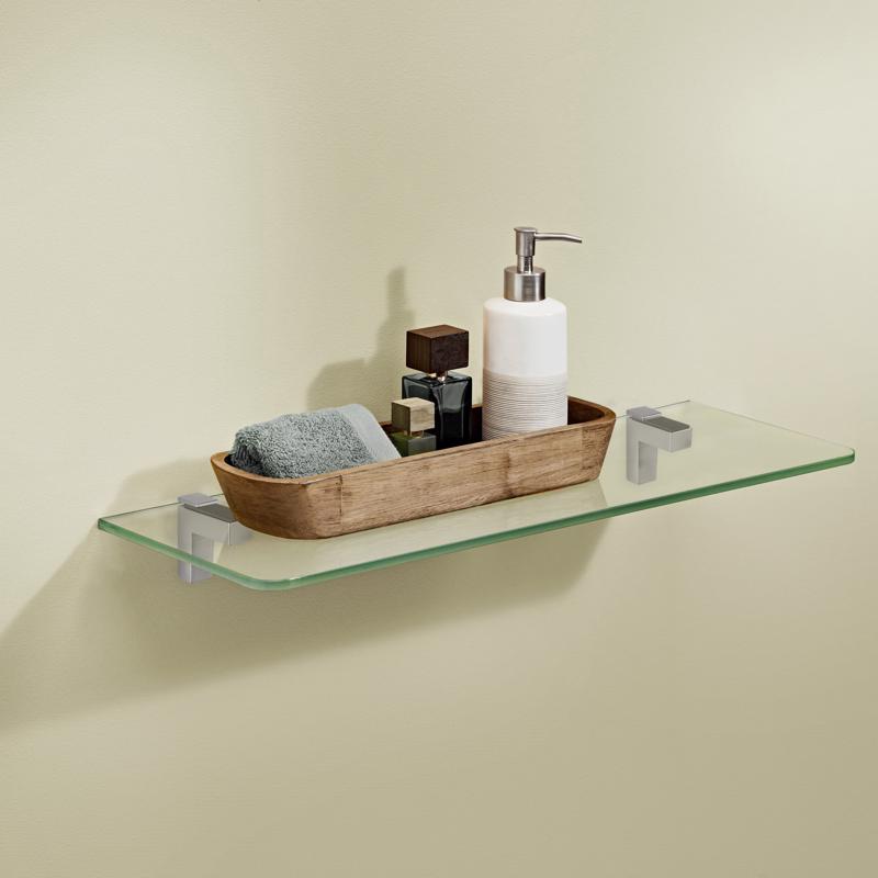 Dolle 0.31 in. H X 15.7 in. W X 4.7 in. D Clear Glass Shelf Board