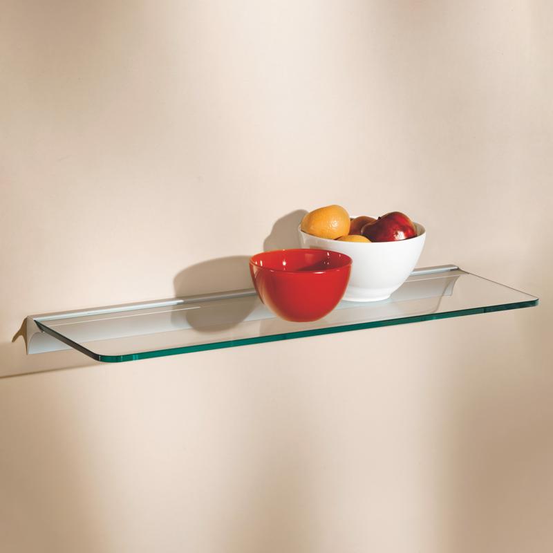 Dolle 0.31 in. H X 23.6 in. W X 4.7 in. D Clear Glass Shelf Board