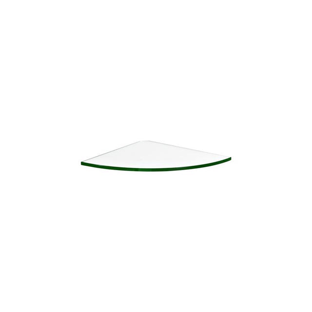 CRNR SHLF GLSS CLR 9.8"