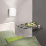 Dolle 0.31 in. H X 11.8 in. W X 11.8 in. D Clear Glass Corner Shelf