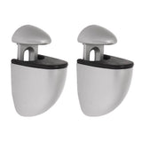 SHELF CLP JAM SLV 3" 2PK