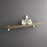 Dolle Eliot 4.4 in. H X 0.9 in. W X 2.6 in. D White Metal Shelf Clips