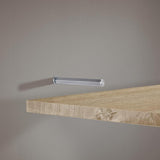 Dolle Strongfix 0.5 in. H X 0.5 in. W X 6.7 in. D Silver Steel Shelf Bracket