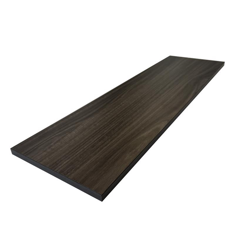 NB 0.63 in. H X 10 in. W X 36 in. D Espresso Wood Shelf Board