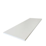 NB 0.63 in. H X 10 in. W X 23.6 in. D White Wood Shelf Board
