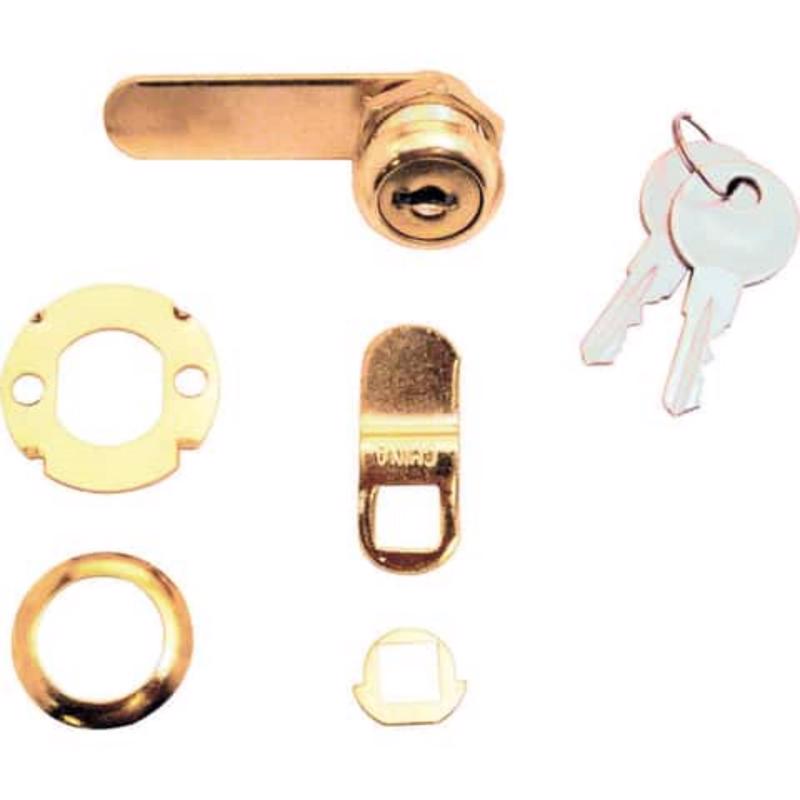 CABINT/DRAWR LCK STL GLD