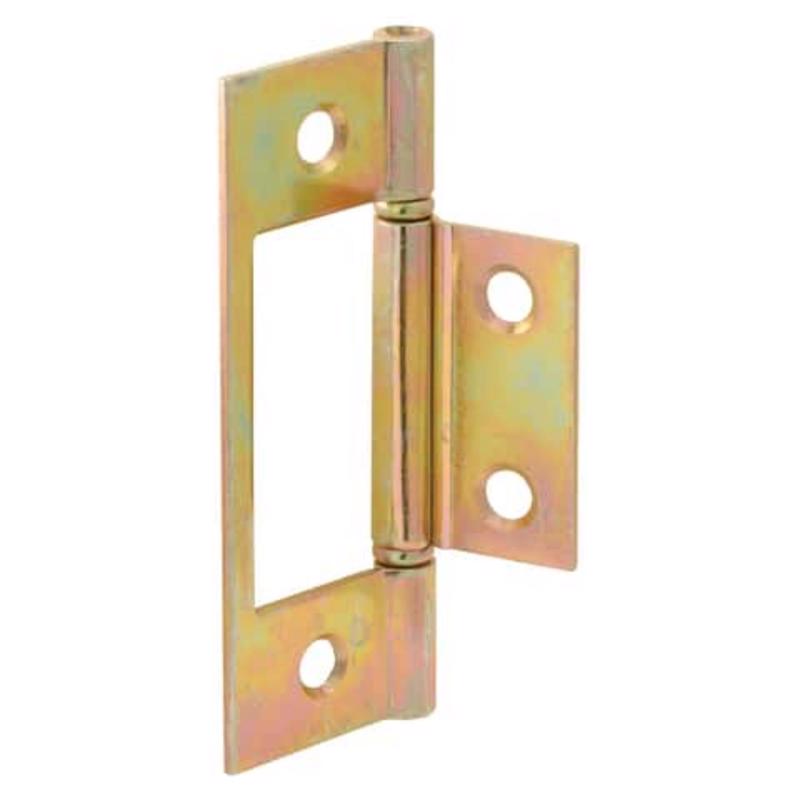 BI-FLD DR HNG BRS STL 3"