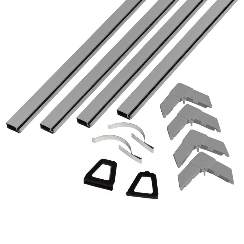 SCRN FRM KIT GRY 60X60"