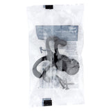 National Hardware Medium Matte Black Metal 1.76 in. L Double Hook 35 lb 2 pk