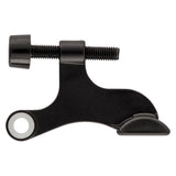 National Hardware 0.65 in. W X 2.53 in. L Zinc Matte Black Hinge Pin Door Stop Mounts to door 0.88 i