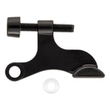 National Hardware 0.65 in. W X 2.53 in. L Zinc Matte Black Hinge Pin Door Stop Mounts to door 0.88 i
