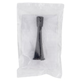 National Hardware Steel Matte Black Spring Door Stop Mounts to wall 0.87 in.