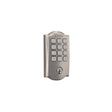 Schlage Arrive Satin Nickel Steel Wi-Fi Deadbolt with Camelot Trim