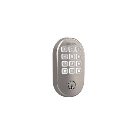 Schlage Arrive Satin Nickel Steel Wi-Fi Deadbolt