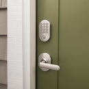 Schlage Arrive Satin Nickel Steel Wi-Fi Deadbolt