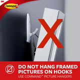 3M Command Medium Plastic Spring Clip 1.5 in. L 8 pk