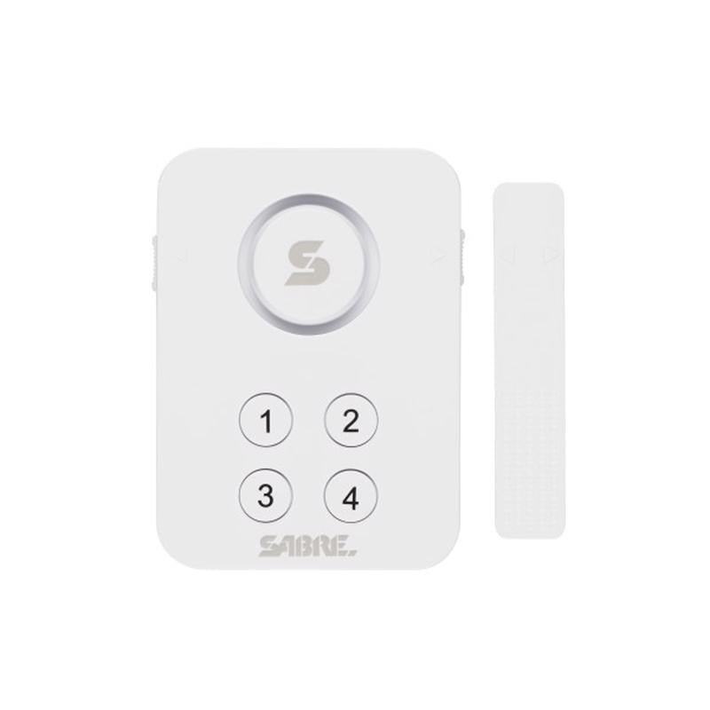 Sabre Battery Powered Indoor White Door Alarm