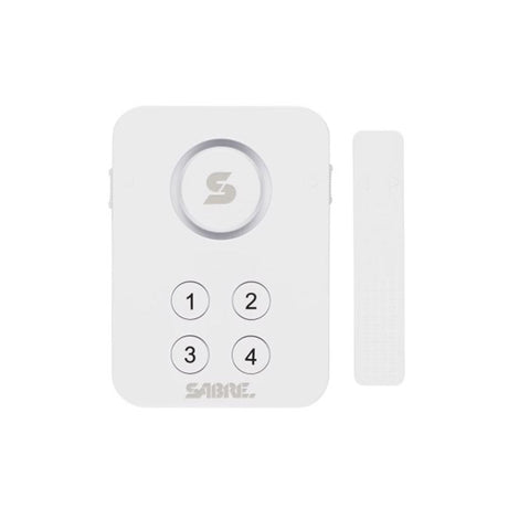 Sabre Battery Powered Indoor White Door Alarm
