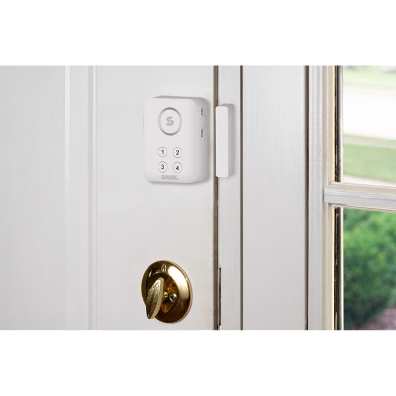 Sabre Battery Powered Indoor White Door Alarm