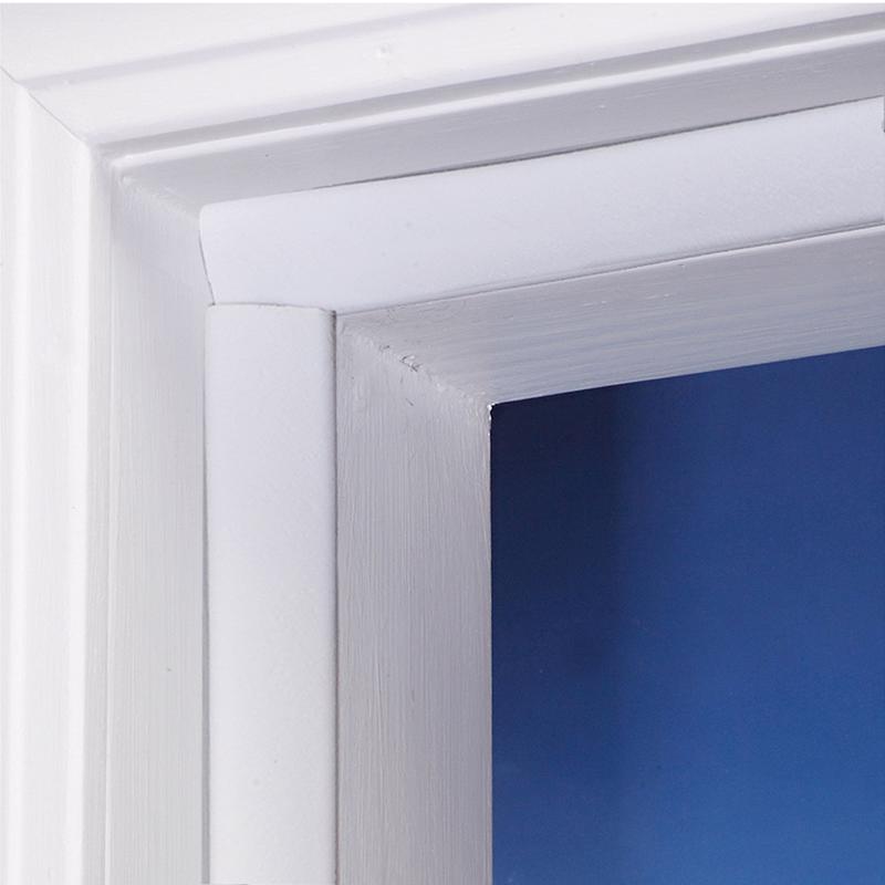 M-D Building Products White Rubber Top & Sides Door Seal For Door Jambs 81 in. L X 0.62 in.