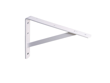 BRACKET SHELF "L" 12"WHT