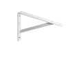 BRACKET SHELF "L" 16 WHT