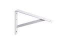 BRACKET SHELF "L" 16 WHT