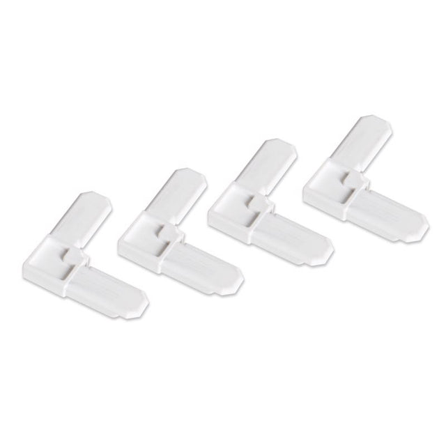 M-D Building Products White Plastic Frame Corners 5/16 in. H 1 pk