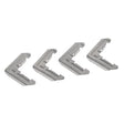 M-D Building Products Mill Aluminum Frame Corners 5/15 in. H 100 pk
