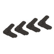 M-D Building Products Bronze Plastic Frame Corners 3/8 in. H 100 pk