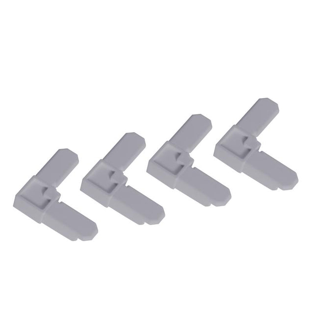 M-D Building Products White Plastic Frame Corners 7/16 in. H 100 pk