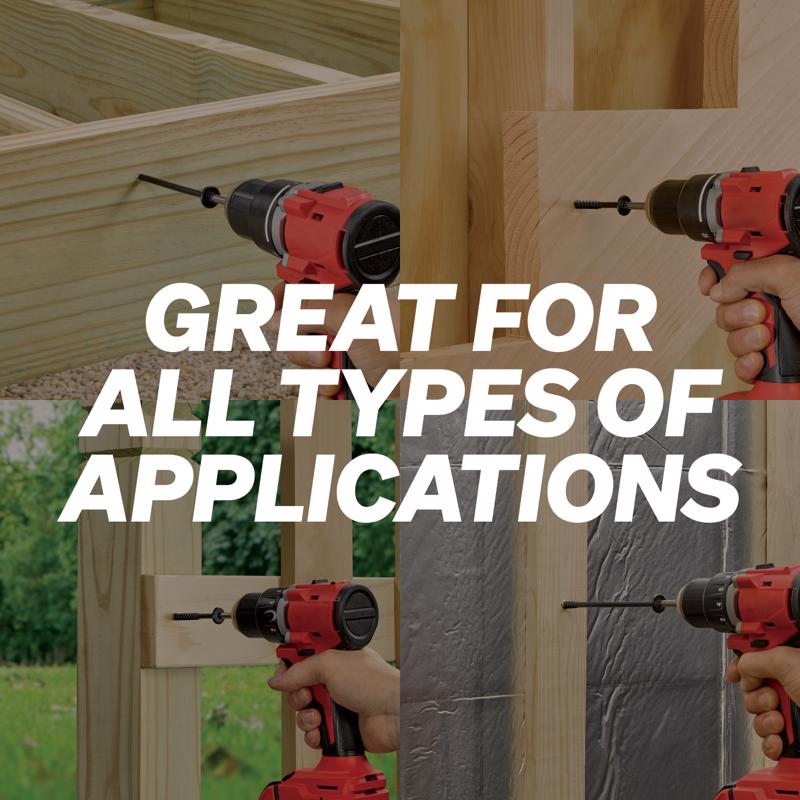 FastenMaster Headlok 2-7/8 in. L Torx Ttap T30 Coarse Structural Wood Screws 1 pk