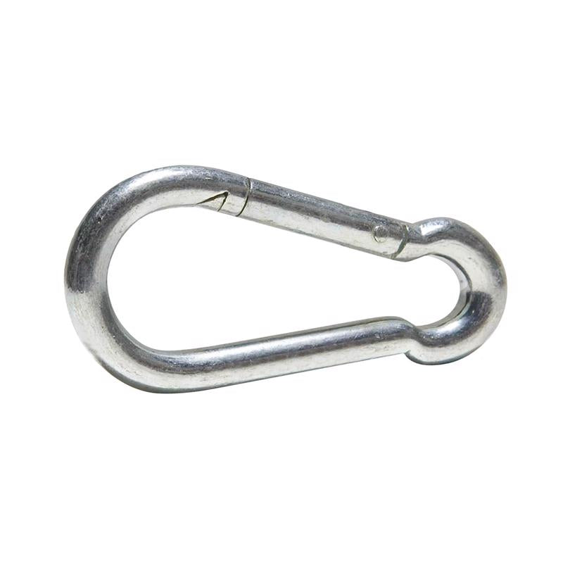 Koch Industries 750 in. D X 4.750 in. L Nickel-Plated Steel Spring Snap 350 lb