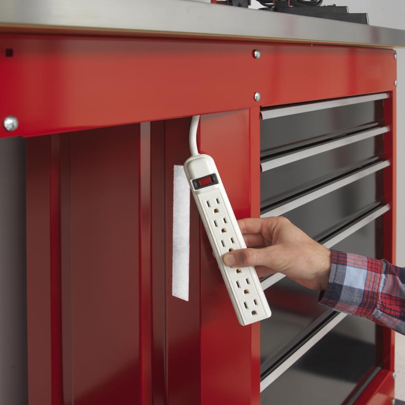 VELCRO Brand Industrial Strength Large Nylon Hook and Loop Fastener 180 in. L 1 pk