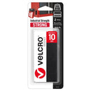 VELCRO 2"X4"IND STR BLK