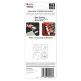 VELCRO Brand Industrial Strength Small Nylon Hook and Loop Fastener 4 in. L 2 pk