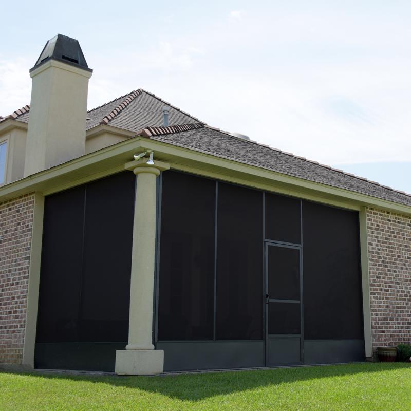 Phifer SunTex 48 in. W X 84 in. L Black Polyester Sun Screen Cloth