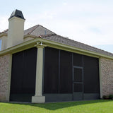 Phifer SunTex 48 in. W X 84 in. L Black Polyester Sun Screen Cloth