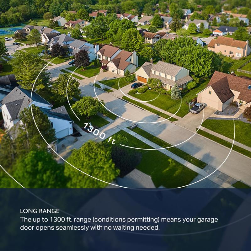 Chamberlain myQ 3 Door Garage Door Opener Remote For All Chamberlain, Liftmaster, and Craftsman Gara