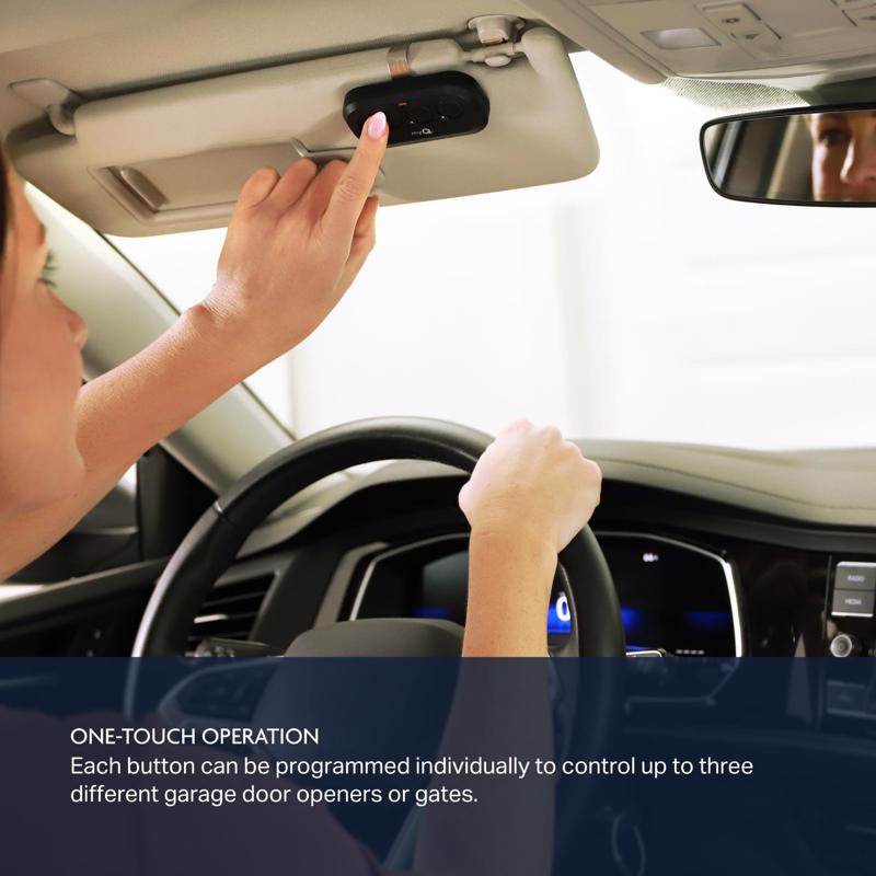 Chamberlain myQ 3 Door Garage Door Opener Remote For All Chamberlain, Liftmaster, and Craftsman Gara