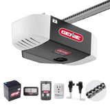 Genie 3/4 HP Chain Drive Garage Door Opener w/Battery Backup