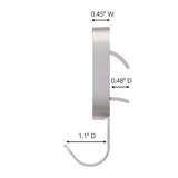 3M Plastic Hooks 1 pk