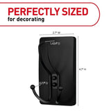 3M Matte Plastic Triple Hook 1 pk