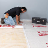 Roberts 49 in. H X 48 in. W X 300 in. L Polyethylene Underlayment 1 pk