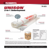 Roberts 49 in. H X 48 in. W X 300 in. L Polyethylene Underlayment 1 pk