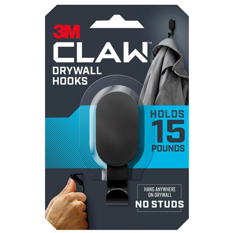 3M Plastic Drywall Hooks 1 pk