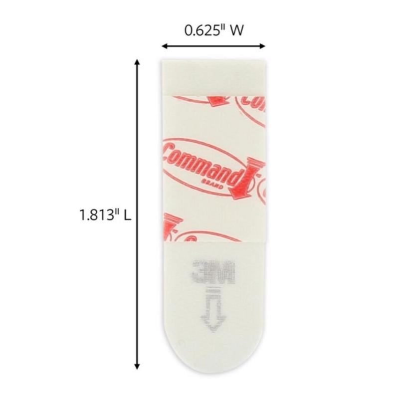 3M Small Foam Picture Hanging Strips 20 pk